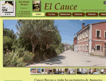 Tablet Screenshot of elcauce.com